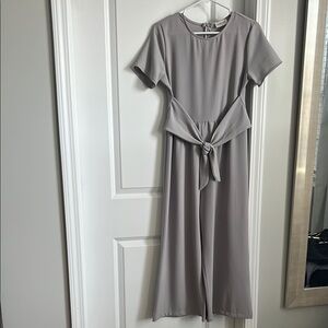 Elegant Gray Women's Dress